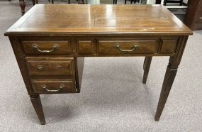 Mid Century Provincial Style Sewing Cabinet