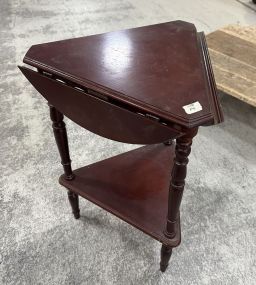 Cherry Handkerchief Drop Leaf Table