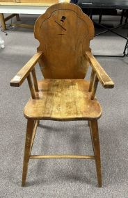 Vintage Maple High Chair