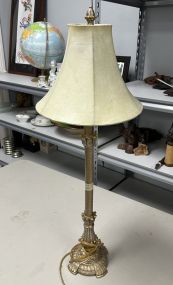 Metal Gold Candle Stick Lamp