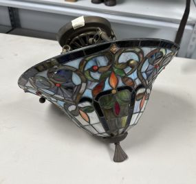 Stained Glass Tiffany Style Light Fixture