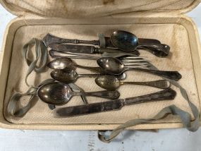Assorted Group of Silver Plate Demitasse Spoons