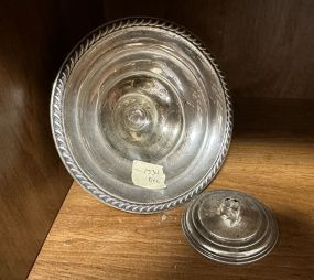 Damaged Weighted Sterling Compote