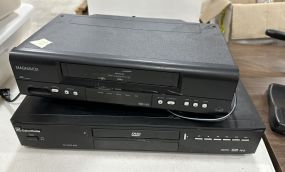 Magnavox VHS and Cyberhome DVD