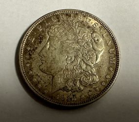 1921 Morgan Silver Dollar