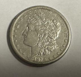 1878-CC Morgan Silver Dollar