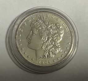 1904-O Morgan Silver Dollar