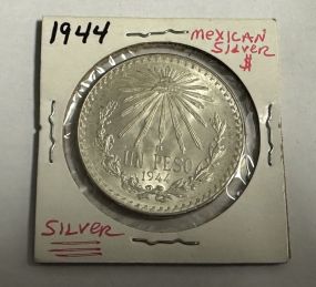 1944 Mexican 1944 Silver