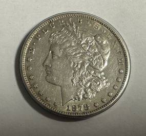 1878-S Morgan Silver Dollar