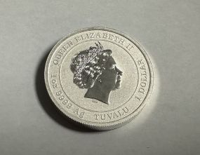 2021 Queen Elizabeth II 1 oz Silver Dollar