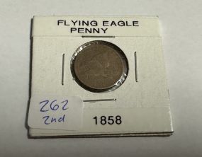 1858 Flying Eagle Penny