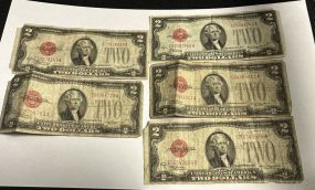 5-1928-D 2 Dollar Notes