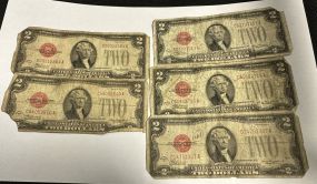 5-1928-D 2 Dollar Notes