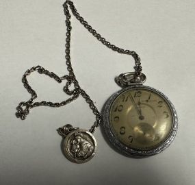 Elgin Open Face Pocket Watch