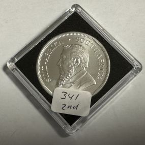 South African Silver Krugerrand 1 oz Fine Silver 2023
1