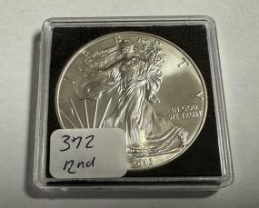 2013 Proof American Eagle .999 1 oz. Fine Silver