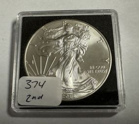 2013 Proof American Eagle .999 1 oz. Fine Silver