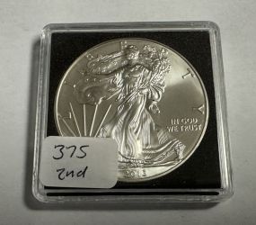 2013 Proof American Eagle .999 1 oz. Fine Silver