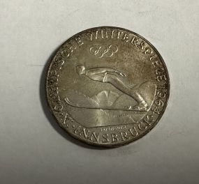 1964 50 Shilling's Austria Olympic Commemorative