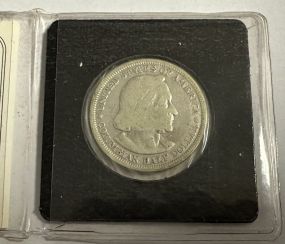 Columbian Exposition Silver 1/2 Dollar