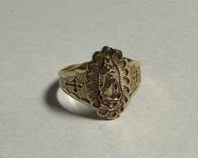 14k Religious Ring