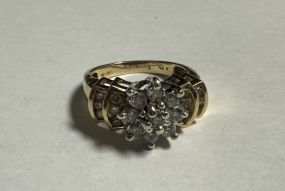 WIC 14k Diamond Ladies Ring