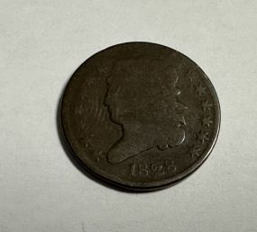 1828 13 Stars Half Cent