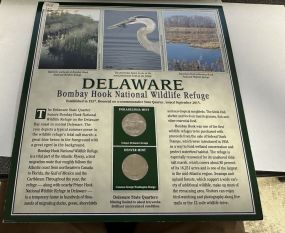 Delaware Bombay Hook National Wildlife Refuge Quarters and Stamps