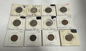 12 Canada Coins