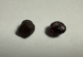 2 piece Rhodalite Stones