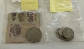 Russia and India Coins and Notes