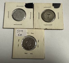 Three Collectible Tokens