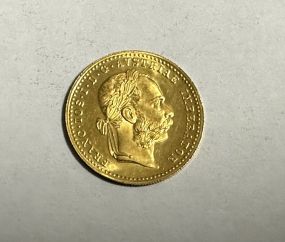 1915 1 Ducat-Franz Joseph I Gold