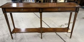 Sherrill Co. Georgian Style Sofa/Console Table