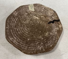 McCarty Pottery Nutmeg Octagon Plate