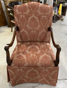 Sherrill Co. Traditional Style Upholstered Arm Chair