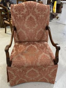 Sherrill Co. Traditional Style Upholstered Arm Chair