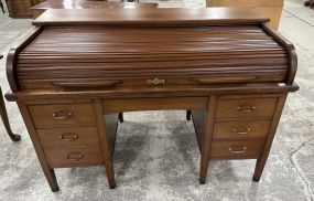 Mid 20th Century Roll Top Desk