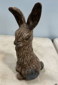 Vintage McCarty Pottery Nutmeg Rabbit