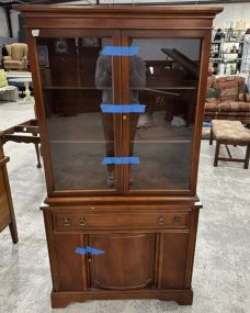 Mahogany Duncan Phyfe China Cabinet