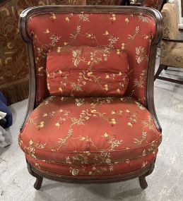 John Richard Alexander and Mary Oversized Barrel Back Chair