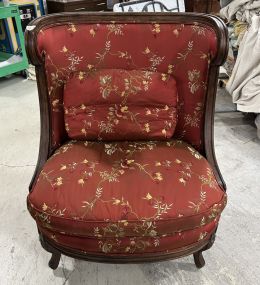 John Richard Alexander and Mary Oversized Barrel Back Chair