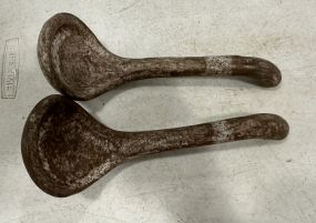 Pair of Peters Pottery Ladles