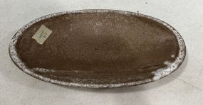 Peter's Pottery Nutmeg Oval Platter