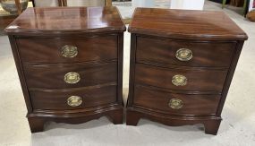 Pair of Dixie Co. Mahogany Nightstands