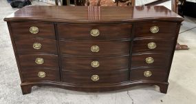 Dixie Co. Mahogany Triple Dresser