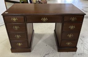 Late 20th Century Chippendale Style Office Desk