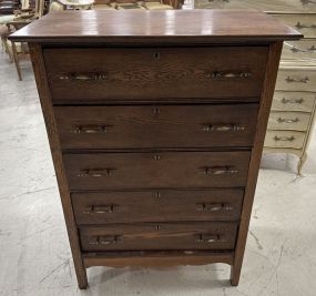Vintage Oak Chest of Drawers