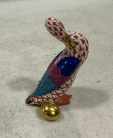 Herend Hand Painted Duck