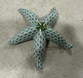 Herend Hand Painted Star Fish